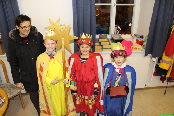 Sternsinger Sankt Gallen 2014 / Pater Ulrich Diel OSB