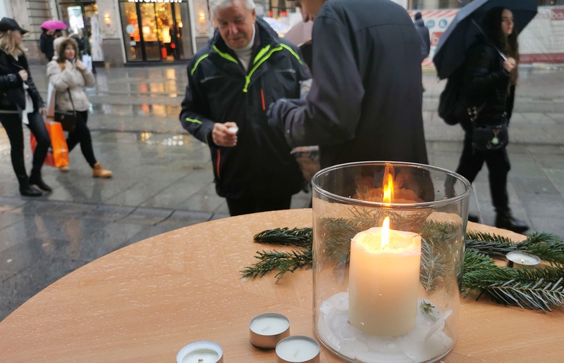 Begegnungen in der Herrengasse / R. Hautz