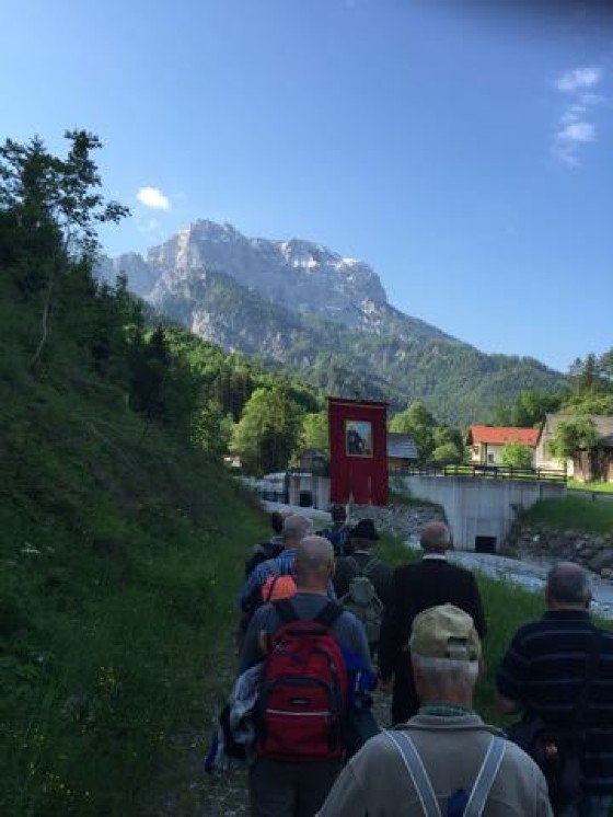 Wallfahrt von St. Gallen nach Frauenberg / P. Ulrich Diel OSB 2015