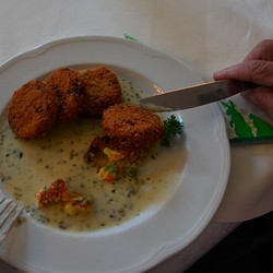 Mittagessen bei den 3 Hasen