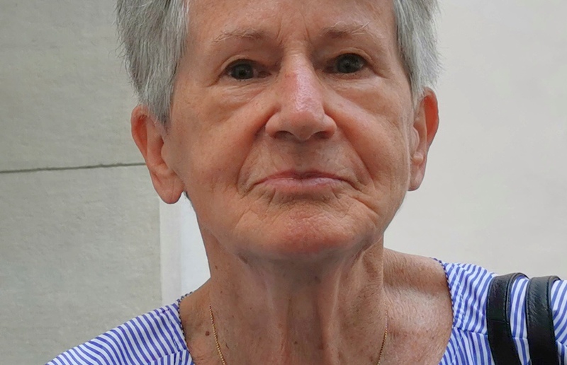 Irmgard Kellner beim Sommer-Abschluss-Treffen am 20.7.2021 / R. Hautz