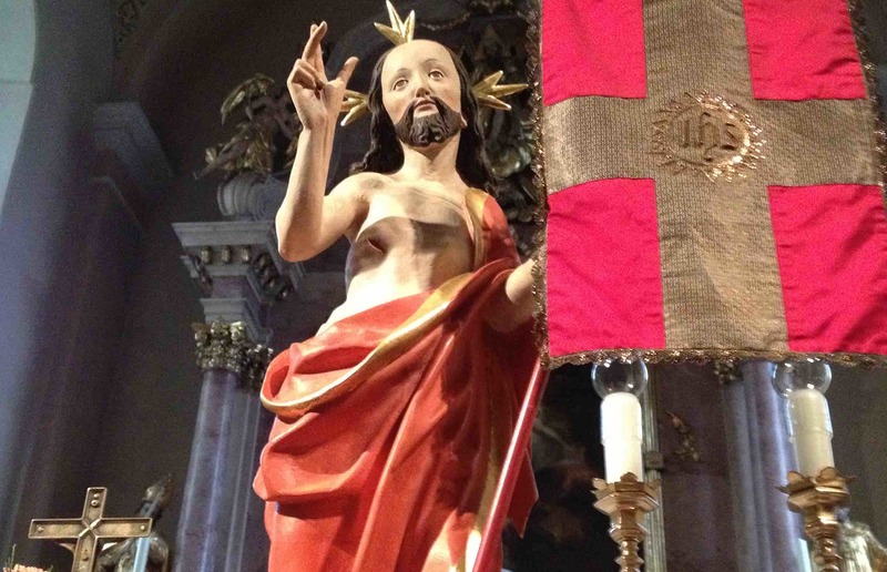 der Auferstandene / Pater Ulrich Diel OSB Pfarrkirche St. Gallen