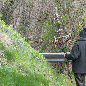 Palmweihe wird zu einem lebendigen Gottesdienst.